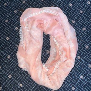 Francesca's French Lace Infinity Loop Fashion Scarf
